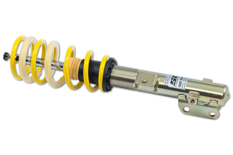 Through numerous road tests and endurance tests, the ST X coilovers feature a tuned damper setup that provides a more direct handling and more grip when driving enthusiastically.
