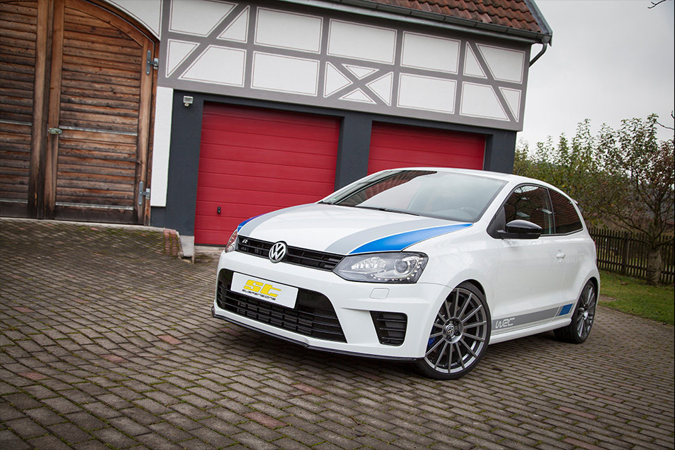 VW Polo 6R GTI with H & R and 18 inch VentiR by K-Custom