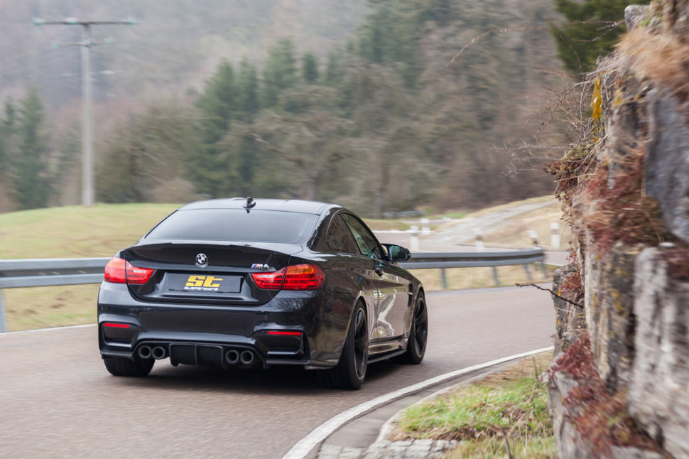 An increasing number of ST suspension components are now available for the BMW M3 Sedan (F80) built from 2014 to 2018 and the BMW M4 Coupé (F82) built from 2014 to 2020. There is now also the ST XTA plus 3 coilover suspension on top of the ST height adjustable springs, ST wheel spacers, and the ST XTA coilover suspension with adjustable rebound.
